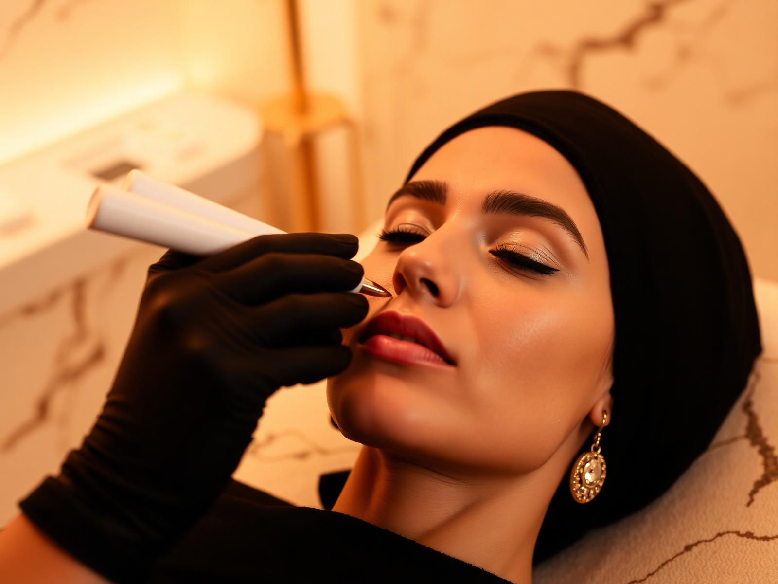 Luxury med spa treatment